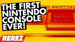 First Nintendo Console Ever Made! - Color TV-Game 6 - Rare Obscure or Retro - Rerez