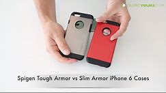 iPhone 6 Spigen Tough Armor vs. Spigen Slim Armor - Key differences