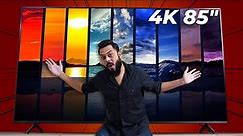 Our Biggest TV Unboxing Ever ⚡⚡⚡ Feat. Sony X80H Series 85” 4K Smart TV Unboxing & First Impressions
