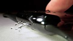 See How the Apple Watch Ejects Water in Slow Motion