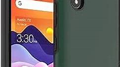 TUDIA DualShield Designed for ZTE Avid 579 Phone Case Z5156CC / Blade A3 Joy/Nubia Blade A5 Plus Phone Case, [Merge] Shockproof Military Grade Slim Dual Layer Protective Case - Hunter Green