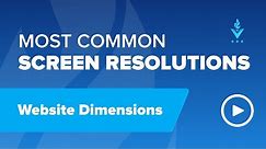 Most Common Screen Resolutions in Web Design | DesignRush Trends