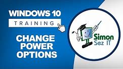 How to Change Power Options in Windows 10