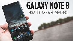 Galaxy Note 8 - How to Take a Screen Shot