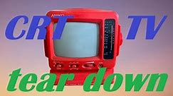 CRT TV Tear Down 2023 fully explained