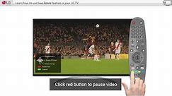 [LG WebOS TV] - Learn how to use live zoom feature in your LG TV