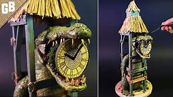 How to make a Hook Crocodile Clock Tower Diorama! BANGARANG!