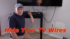 How To Mount A Cable Box & Hide The Wires In The Wall
