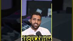 Understanding Secularism in 90 Seconds, 90 Seconds series by Jamal Anees Abbasi #secularism