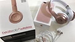 beats Solo3 Wireless Unboxing - Rose Gold Special Edition