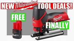 Savings on Newest Milwaukee Tools: FINALLY!