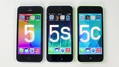 iPhone 5s vs iPhone 5c vs iPhone 5 (Benchmark Tests)