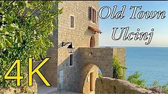 Old Town Ulcinj Montenegro 🇲🇪 4K Walking Tour - with Captions