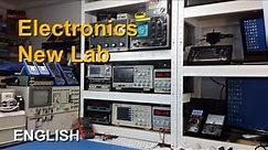 New electronics laboratory / A tour to the workshop - lab improvements and the equipment show off.