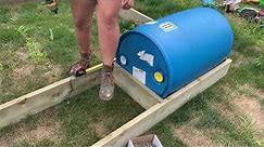 Build a Floating Dock DIY- How to build with barrels