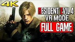 RESIDENT EVIL 4 REMAKE VR FULL GAME Walkthrough Gameplay PS5 (4K 60FPS) No Commentary | PSVR2