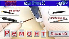 Как заменить дисплей 📱 Apple iPhone SE A1662 A1723 A1724