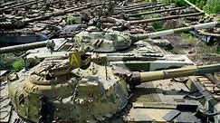 Charków - cmentarzysko radzieckich czołgów