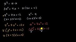Introduction to factoring higher degree polynomials