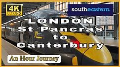 London to Canterbury, KENT via SouthEastern Train | One Hour Journey