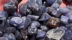 🔮 Discover the Geological Wonders of Tanzanite! 💎✨ Did you know that Tanzanite is a unique blue-purple form of Zoisite? Let's dive into its fascinating geology and uncover the secrets behind this stunning gemstone. 💜 #Tanzanite #Geology #gemstonefacts #Zoisite #Mineralogy Tanzanite's mesmerizing blue or violet hues are a result of the presence of Vanadium and Chromium in Zoisite. While most Zoisite is yellow or greenish, these elements give Tanzanite its special colors. 💙💜 #colorfulgems #Va