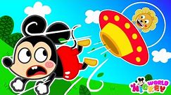 Detective Mickey and the Food Theft case 🍕🍔🥗 - Mickey World