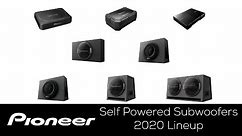 Pioneer Self-Powered Subwoofers 2020 Line Up
