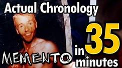 Memento Chronology in 35 minutes