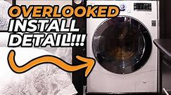 Don't Forget this One Detail! How to Install LG Washer Dryer Combo in Jayco Pinnacle Fifth Wheel RV