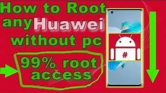 How to Root any Huawei phone without pc 2024