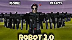 Robot 2.0 movie vs reality | funny spoof | 2d animated | shankar | rajnikanth