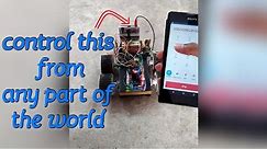 Make your own Mobile phone controlled Robot easily