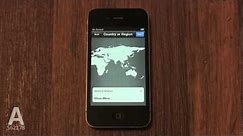 A: How to Setup An iPhone 4S / 4 / 3GS - How to Use My iPhone Tutorial 1