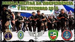 Desfile Militar da Independência 7 de Setembro 2018 - Manaus/AM