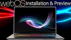 WebOS Installation and Preview on Windows PC 2020