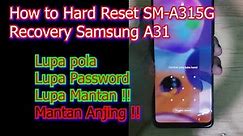 Tutorial Reset Samsung Galaxy A31 SM-A315G via Recovery