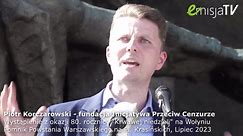 Polską rządzą pachołki spadkobierców naszych oprawców! - mocne wystąpienie Piotra Korczarowskiego