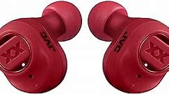 JVC HA-XC50T XX True Wireless Headphone Earbuds with Deep Bass, 14H Battery Life, Water and Dust Proof (IP55), Shock Proof (Red)