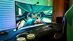 Starfield on the LG45GS96QB Gaming Monitor: Explore the Galaxy with the LG 45" UltraWide OLED
