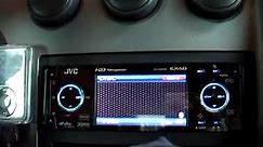JVC KD-NX5000 in Pontiac Solstice dash