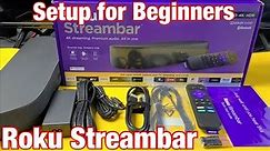 How to Setup/Connect Roku Streambar for Beginners
