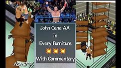 John Cena AA in every Furniture | John Cena AA compilation wrestling revolution 3d 🔥