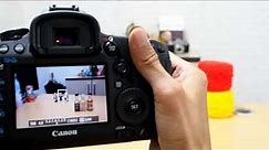 Canon EOS 5D markIII Live View Mode