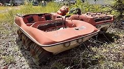 Will It Run Abandoned Hustler 6x6 Amphibious ATV | RESTORED