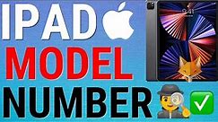 How To Find iPad Model Number