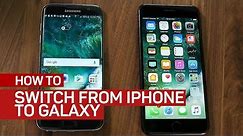 The easy way to switch from an iPhone to the Samsung Galaxy (CNET How To)