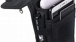 Dual Cell Phone Pouch/Holsters for Men Belt, Multi-Purpose Phone Belt Pouch, Phone Case Tool Holder, Tactical Phone Pouch Carrying Case, Men's Waist Pocket for Hiking,Rescue,Working