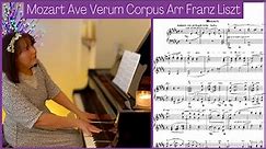 Mozart / LISZT - Ave Verum Corpus - Liszt’s most beautiful piano transcription