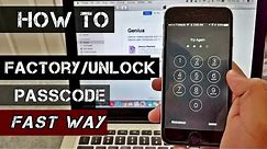 How to Factory Reset/Unlock ANY iPhone 5, 6, 7, 8