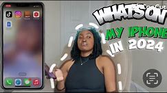 WHATS ON MY IPHONE 12+X | must have apps
